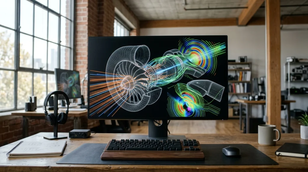path-tracing-physics-simulation-workstation