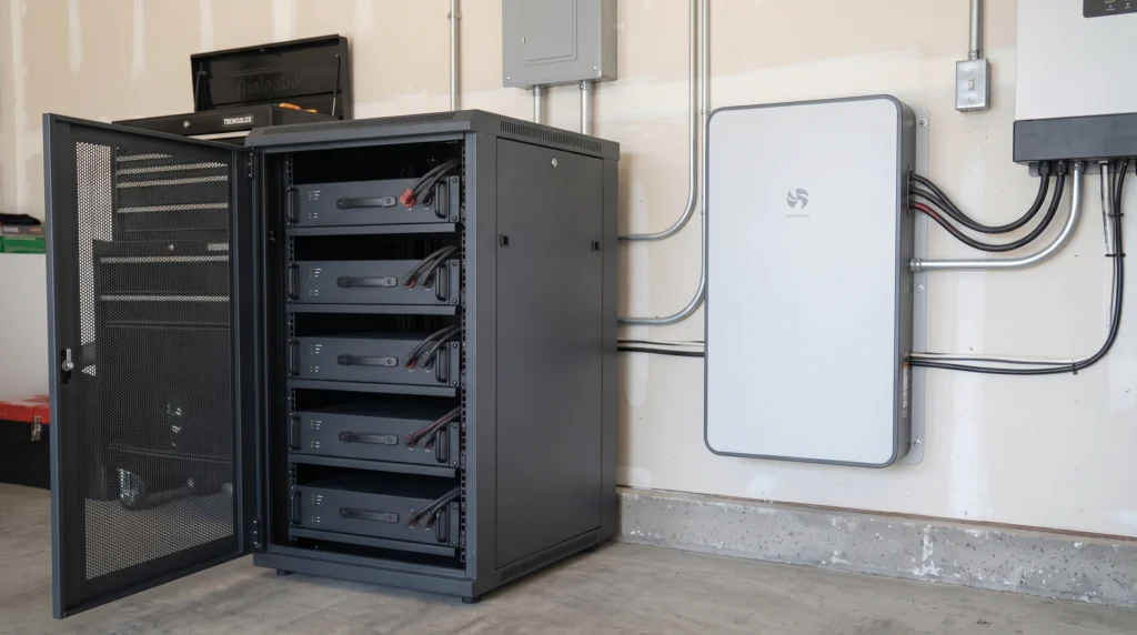 rack-battery-vs-wall-mounted-battery